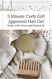 Zero waste and low waste swaps for hair gel. Diy Zero Waste Flaxseed Hair Gel Curly Girl Approved Gel Curly Hair Flax Seed Hair Gel Natural Hair Gel