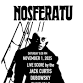 NOSFERATU (1922)(Sat. 11/1) 8:30pm Doors Open event image