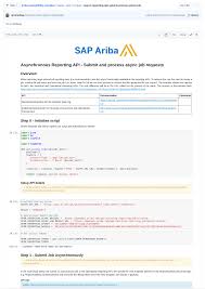 Get commercial licenses at low rates. Introducing The Sap Ariba Api Recipes In The Sap Ariba Extensibility Samples Repo Sap Blogs