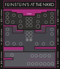 seating feinsteins at the nikko