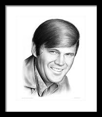 Glen Campbell Framed Art Prints for Sale
