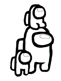 Among us ghost coloring page: Pin On Quarantine Busy Board