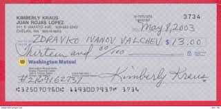We are so happy we chose first mutual bank for our construction loan. Schecks Und Reiseschecks 248029 Washington Mutual Bank Chelan Wa Usa Cheque Cheque Check Scheck