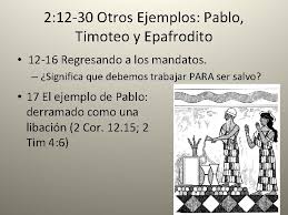Pablo le escribe esta carta a timoteo en gran parte para que se quede en éfeso, ya que, había personas que estaban enseñando diferente doctrina. Filipenses El Contexto Histrico La Ciudad De Filipos