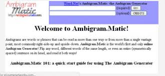 An ambigram is a fascinating and increasingly popular art form of letters and words. Best Ambigram Generators With Examples 2021