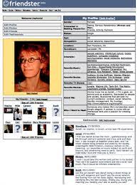Sample Friendster Profile Page. | Download Scientific Diagram