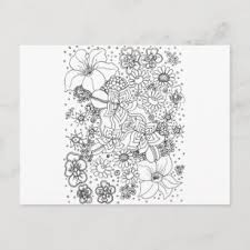 As it's a postcard book, it is of course a fraction of the size of her previous releases. Adult Coloring Book Postcards No Minimum Quantity Zazzle