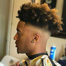 Afro box curly haircut + drop fade. Drop Fade Haircut Black Man Dreads Novocom Top