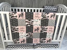 Baby crib mattress review specialist. Baby Girl Chevron Baby Bedding Woodlands Buck Pink Camo Deerly Loved Neutral Crib Bedding Nursery Room Farmhouse Goals