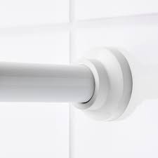 Hanging room dividers, freestanding dividers Botaren Shower Curtain Tension Rod White 47 79 120 200 Cm Ikea