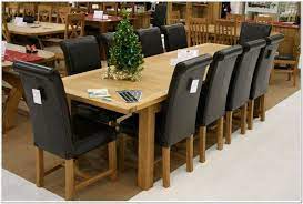 10 Seater Dining Table Dimensions 10 Seater Dining Table Dining Table Black Modern Kitchen Furniture