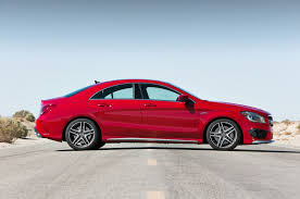 Mercedes Benz Cla Class Cla45 Amg Side View Mercedes Benz Benz Mercedes