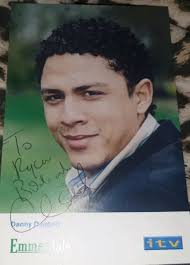 CLEVELAND CAMPBELL (DANNY Daggert) Emmerdale Original Cast Card. Tv Actor  Model £15.00