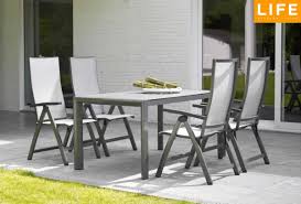 Life Garten Essgarnitur April Kaufen Im Borono Online Shop Gartenmobel Sets Gartenstuhle Haus Deko