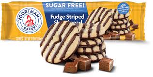 Sugar Free Fudge Striped Shortbread Voortman Bakery Here at voortman bakery, we believe cookies made with no artificial color. sugar free fudge striped shortbread