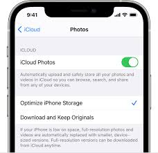 On your iphone, go to settings > photos and choose to download and keep originals. Set Up And Use Icloud Photos Apple Support