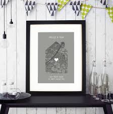 Sold by bevvee and ships from amazon fulfillment. Our First Home Personalised Map Print By Over Over Notonthehighstreet Com