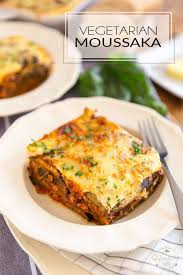 Vegetarian Moussaka Recipe Moussaka Moussaka Recipe Recipes