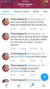 We would like to show you a description here but the site won't allow us. Trisha Paytas On Twitter Sex Is So Much Better In Ur 30s Like Mind Blowing Better That S The Only Plus Side Of This Decade So Far