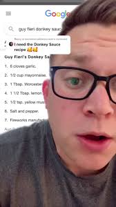 How to Make Guy Fieri Secret Sauce Recipe