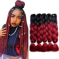 Check out our synthetic hair braid selection for the very best in unique or custom, handmade pieces from our hair extensions shops. Lareallee Braid Ombre Braiding Hair X Pression Kanekalon Hair Ombre Twist Braiding Hair High Temperature Resistance Synthetic Hair Extensions 5pcs Lot 100g Pc 24 Black Wine Red Prices Shop Deals Online Pricecheck