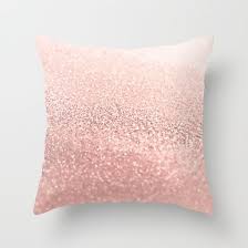 Rosegold Throw Pillow By Monika Strigel Society6 Gold Throw Pillows Silver Throw Pillows Throw Pillows