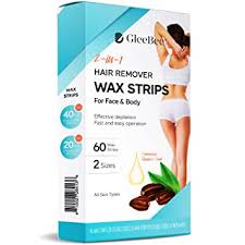 Parissa waxing kit 16 larger size in reality, wax strips are not hard to use, they do remove all your hair, and they are extremely clean and convenient unlike hot waxing kits which can. Amazon Com Gleebee Wax Strips Body Facial Hair Removal For Women Men For Face Brow Armpit Bikini And Legs Wax Hair Remover 20 Facial Wax Strips 40 Body Wax Strips 6 Calming