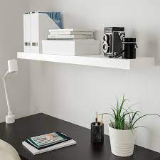 lack رف حائط أبيض 110x26 سم ikea