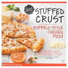 Grilled chicken pizza combine basil leaves, olive oil, vinegar, salt and pepper in a blender or mini chopper. Sam S Choice Rising Crust Chicken Bacon Ranch Sauce Pizza 30 9 Oz Walmart Com
