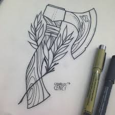 Machado Viking Pra Hoje Freeinktattooshop Freeinktattoo Vikings Vikingax Ax Axtattoo Tatuagem Tattoo Sketch Axe Tattoo Tattoo Stencils Tattoos