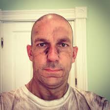 Halfway through fixing a collapsed ceiling in the house. T…