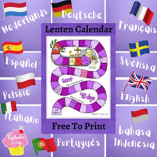 Its unique floral designs for each month can make organizing your schedules so manage your schedules with this stunning floral 2021 calendar in pdf. Printable Lenten Calendar For Kids Free In 2021 Kids Calendar 40 Days Of Lent Liturgical Colours