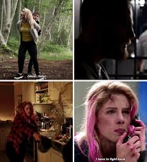 Oliver Dreams Over And Over Again About His Family In Danger Arrow Felicity Emily Bett Rickards Arrow Cw