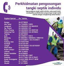 Demikian pengertian tangki septik, pemeliharaan, cara pengosongan dan pengurasan tangki septik (septic tank). Jika Anda Memerlukan Indah Water Konsortium Sdn Bhd Facebook