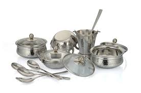 Discover the best stainless steel around you with yellow pages' complete business directory. Stainless Steel Kitchen Utensils Set At Best Price In Mumbai Maharashtra David Ecommerce Private Limited