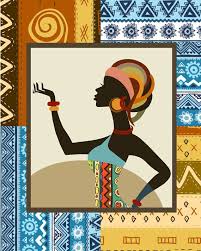 Artwork African Woman Art Black And White Pin Em Wall Decor