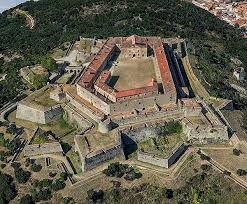 Fort De Bellegarde Le Perthus Pyrenees Orientales France Www Castlesandmanorhouses Com The Fort De Belleg European Castles Star Fort Castle