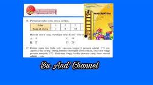 Check spelling or type a new query. Uji Kompetensi Semester 2 Matematika Kelas 8 P G No 18 25 Youtube