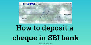 Simple way of filling deposit slip for hdfc bank. How To Deposit A Cheque In Sbi Bank