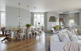 10 Traditional Open Plan Room Design Ideas Real Homes House And Home Magazine Sleek Kitchen Room Design