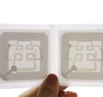 Rfid uhf library tag 860~960 mhz 13,56 mhz fornecimento global