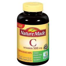 Nature Made Vitamin C 500 Mg Rose Hips Caps 500 Ct By Nature Made 13 99 Supplement 500 Usp Quality Tablets Recommended By Pharmacists Antioxidant Hel