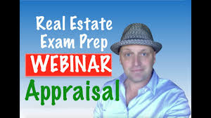 Real Estate Exam Appraisal Webinar Youtube