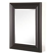 Have To Have It Pegasus Deco 20w X 26h In Espresso Framed Medicine Cabinet Sp4609 175 00 Medicine Cabinet Mirror Recessed Medicine Cabinet Mirror Mounted