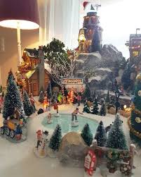 During the christmas season, visitors can even experience light displays while walking down the branson landing. Styrofoam Christmas Villages Displays Diy Christmas Village Christmas Village Display Christmas Village Sets