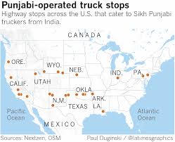 Truck driver punjabi whatsapp status. Sikh Drivers Are Transforming U S Trucking Take A Ride Along The Punjabi American Highway Los Angeles Times