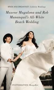 Actress maxene magalona shares the state of her mental health after returning to the country last march. Maxene Magalona Rob Mananquil Boracay Wedding Philippines Wedding Blog