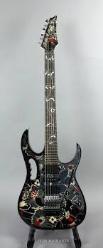Ibanez jem77 fp2 floral pattern electric guitar. Ibanez Steve Vai Jem77 Fp2 Prestige Floral Pattern 2 Signature Guitar Steve Vai Guitar