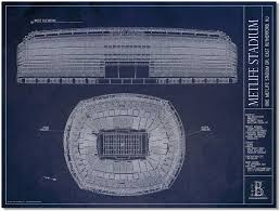 New York Giants Jets Metlife Stadium Print Distinct Print
