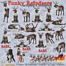 Mutresse The Arcade In December Funky Reindeers Gacha Key In 2020 Walking Animation Animated Reindeer Animation